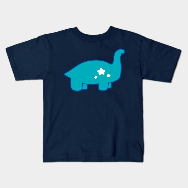 Cute Star Dino Kids T-Shirt by saradaboru